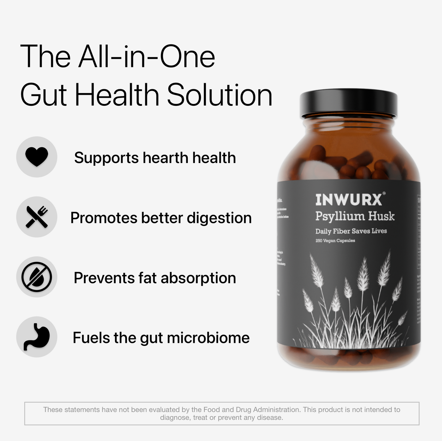 Pure Psyllium Husk (Normal Strength)