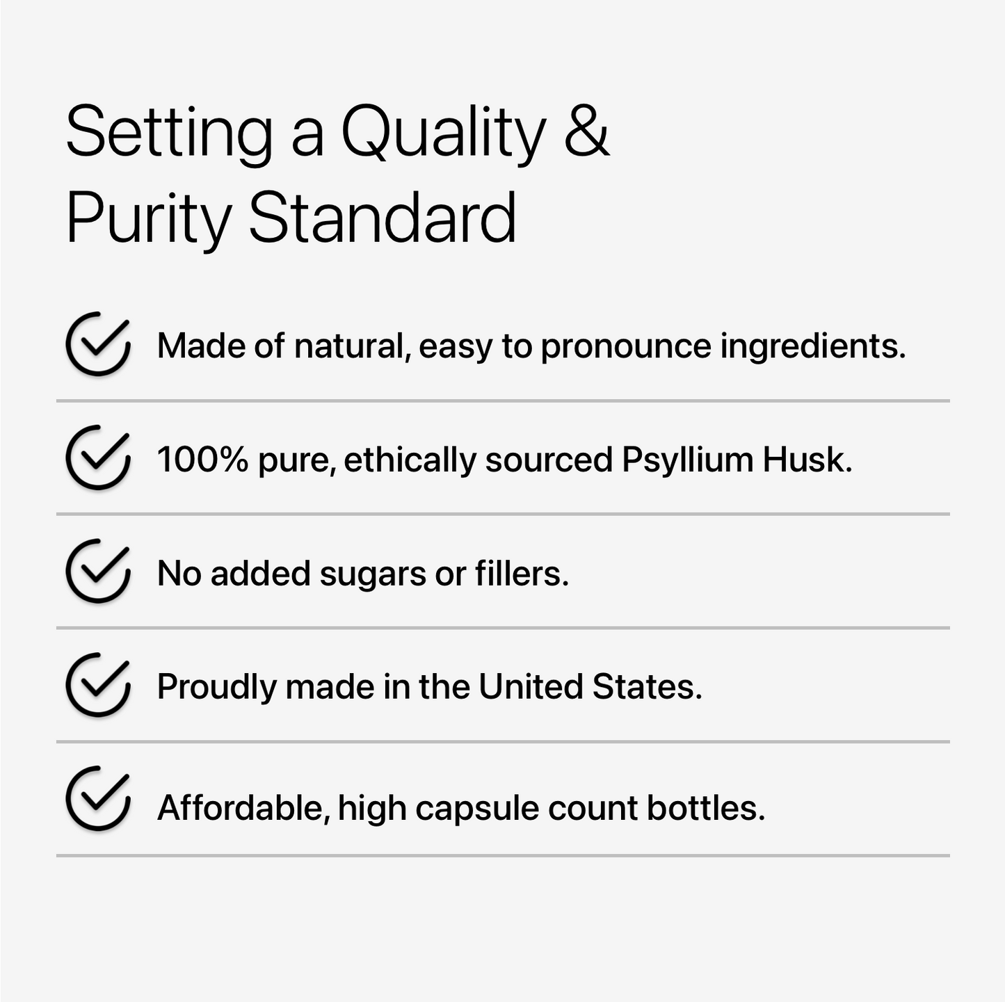 Pure Psyllium Husk (Normal Strength)