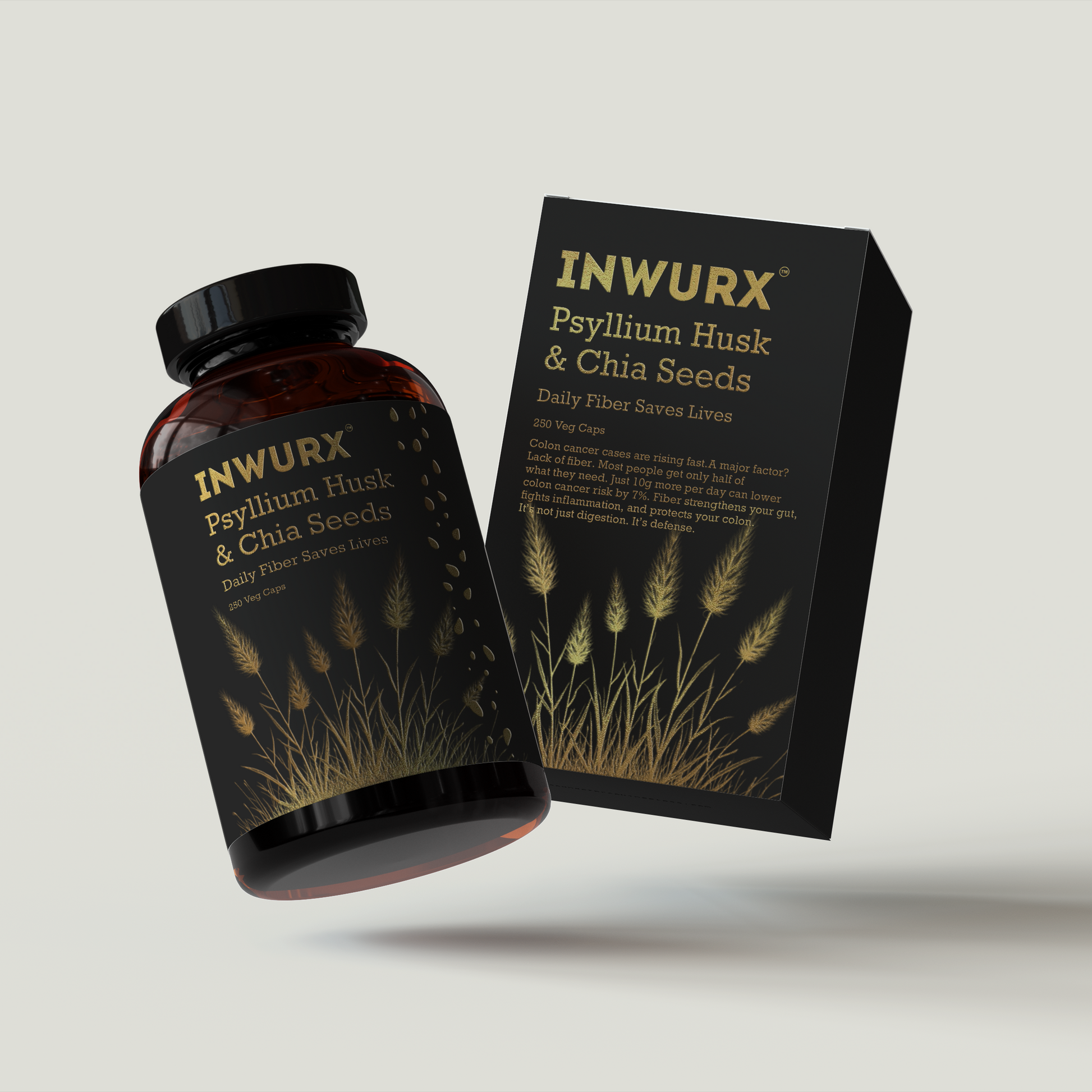Psyllium Husk and Chia Seeds: Fiber Supplement | Inwurx Health