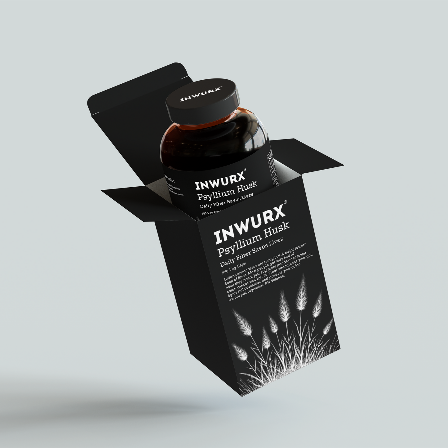 Psyllium Husk Fiber Supplement: Pure Psyllium Husk | Inwurx Health