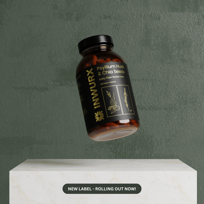 Psyllium Husk & Chia Seeds (High Strength) | 60 Days Supply